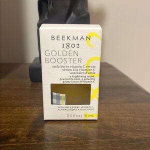 Beekman 1802 Golden Booster Serum - Amla Berry Vitamin C Brightening Serum NWT